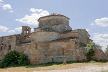 Badia a Conèo, a romanic style church near Bardeggiano